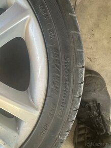 205/45r16 5x100 skoda hlinikove disky - 2