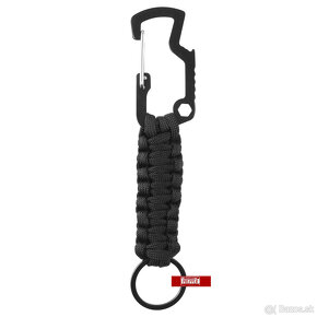 TAKTICKÁ KARABÍNA PARACORD SURVIVAL KEYRING - 2