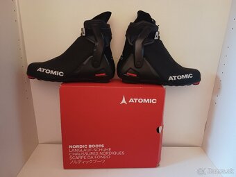 nove topanky na bezky ATOMIC prolink velkost 46 - 2