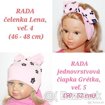 Čiapka a čelenka Zn. Rada - 2