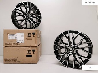 Škoda Octavia, Karoq alu disky 5x112 R17 ET47 7,5J 1256 - 2