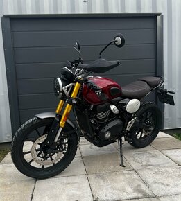 Predám Triumph Scrambler 400X Carnival Red - 2