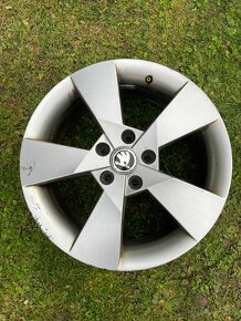 R17 ORIGINAL SKODA Octavia Superb II III 5x112 7x17 ET49 - 2