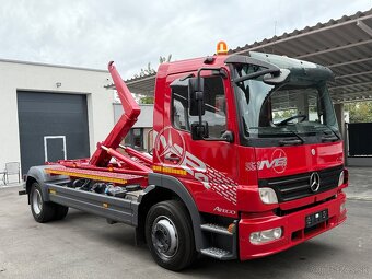 MERCEDES-BENZ ATEGO 1218 HÁKOVÝ NOSIČ KONTAJNEROV UZÁVIERKA - 2