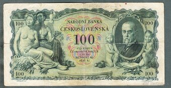 Staré bankovky - 100 korun 1931 - 2