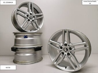 Škoda Yeti, Superb, Karoq alu disky 5x112 R17 ET27 1227 - 2