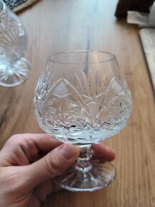 Krištálové poháre na brandy a koňak - 2