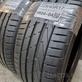 Letné pneumatiky 225/45 R17 HANKOOK DOT0717 - 2