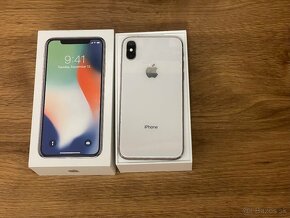 Iphone X 64GB -100% zdravie baterie - do zmazania - 2