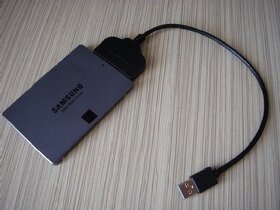 Vysokorýchlostný adaptér na pripojenie HDD/SSD k PC SATA/USB - 2