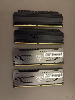 Predám herné ramky ddr4 16GB KINGSTON a VIPER - 2