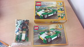 LEGO CREATOR 3v1 ( 31056 ) Zelený rekreačný automobil - 2