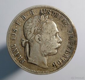 1 zlatník, 1879, Rakúsko - Uhorsko (2) - 2