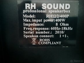 RH Sound-pasivne reprobedne-2ks - 2