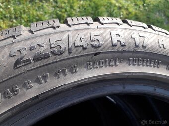 225/45 r17 zimne pneumatiky barum - 2