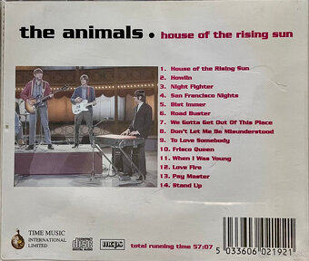 Hudobné CD - THE ANIMALS - House of the rising sun - 2