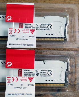 DDR3 16GB /2x 8GB/ 1866MHz CL10 HyperX FURY - 2