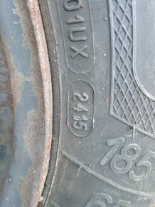 185/65 R14 zimné pneu na diskoch 5x100 - 2