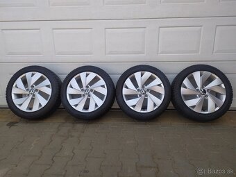 Orig. sada VW, Škoda, Seat, Audi 5x112 R17 + pneu 205/50 R17 - 2