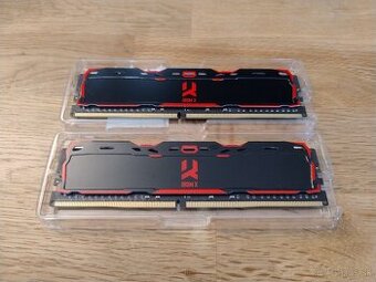 32GB (2x16GB) DDR4-3200 GOODRAM IRDM X CL16 (16-20-20) - 2