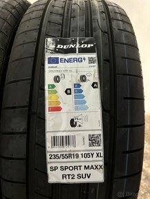 Dunlop 235/55 R19 105Y XL letné - 2