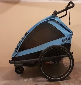 Cyklovozík TaXXi S'Cool Kids Elite two Blue - 2