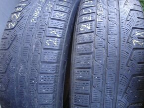 225/55R17 Runflat-Pirelli M+S  2kusy,zimné - 2