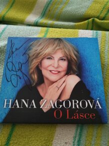 Hana Zagorová ,+ Cd spevník a jej podpis - 2