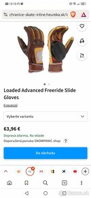 Rukavice Loaded advanced freeride l/xl - 2