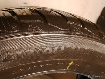 4x zimné pneumatiky Matador 215/60 r17 - 2