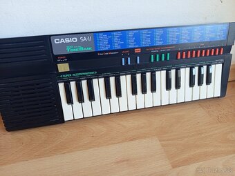 ELEKTRICKÉ KLAVESY CASIO SA-11 - 2