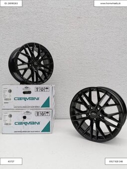 Ford Kuga, Mondeo alu disky Carmani 8x18 5x108 1214 - 2