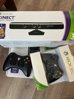 Všetko v cene - Xbox 360, kinect, ovládače a hry - 2