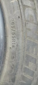 Predám 4 letné pneumatiky 205/55 R16 91V Michelin Energy - 2