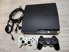 Predám PS3 Slim  + Hry - 2