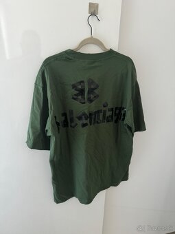 Balenciaga olive tee - 2