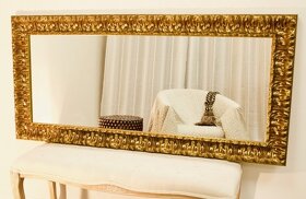 Zlaté zrkadlo 180 x 80 cm - 2