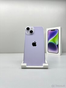 iPhone 14 128GB PURPLE ORIGINÁL STAV - 2