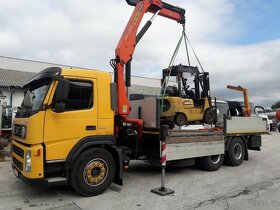 Autodoprava s hydraulickou rukou s nosnosťou 14t nákladu - 2