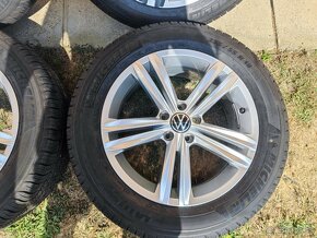 VW Tiguan 5x112 R18 letná alu sada - demont - 2