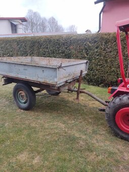 Vlečka za malotraktor. - 2