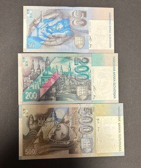 Bankovky Slovenská Republika 1993-2008 UNC - 2