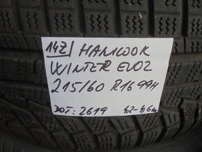 Hankook icept Evo 2 W320 215/60 R16 99H č.14z - 2