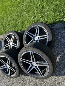 Disky 5x112 R 18, Pneu letné 245/40/R18 - 2