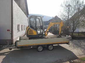 Prenájom pásového minibagra Wacker Neuson ET18 a UNC060 - 2