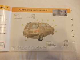 Peugeot 206 a 206 SW příručka na obsluhu – uživatelský návod - 2