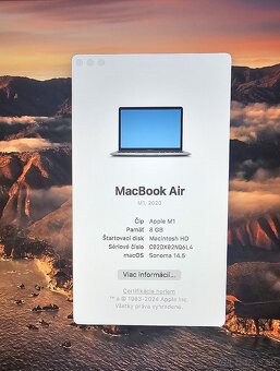 MacBook Air 13" M1 - 2