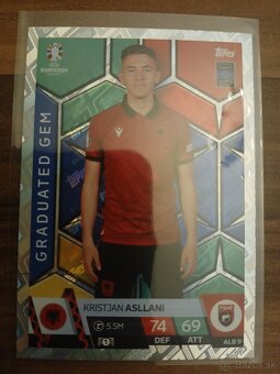 Futbalové kartičky TOPPS MATCH ATTAX EURO 2024-GRADUATED GEM - 2