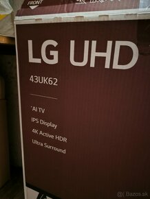 Predám TV LGUK62-nefunkčný display - 2