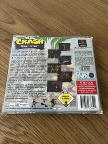 Predám Legendárne Hry Crash Bandicoot 1,2,3 na PS1 - 2